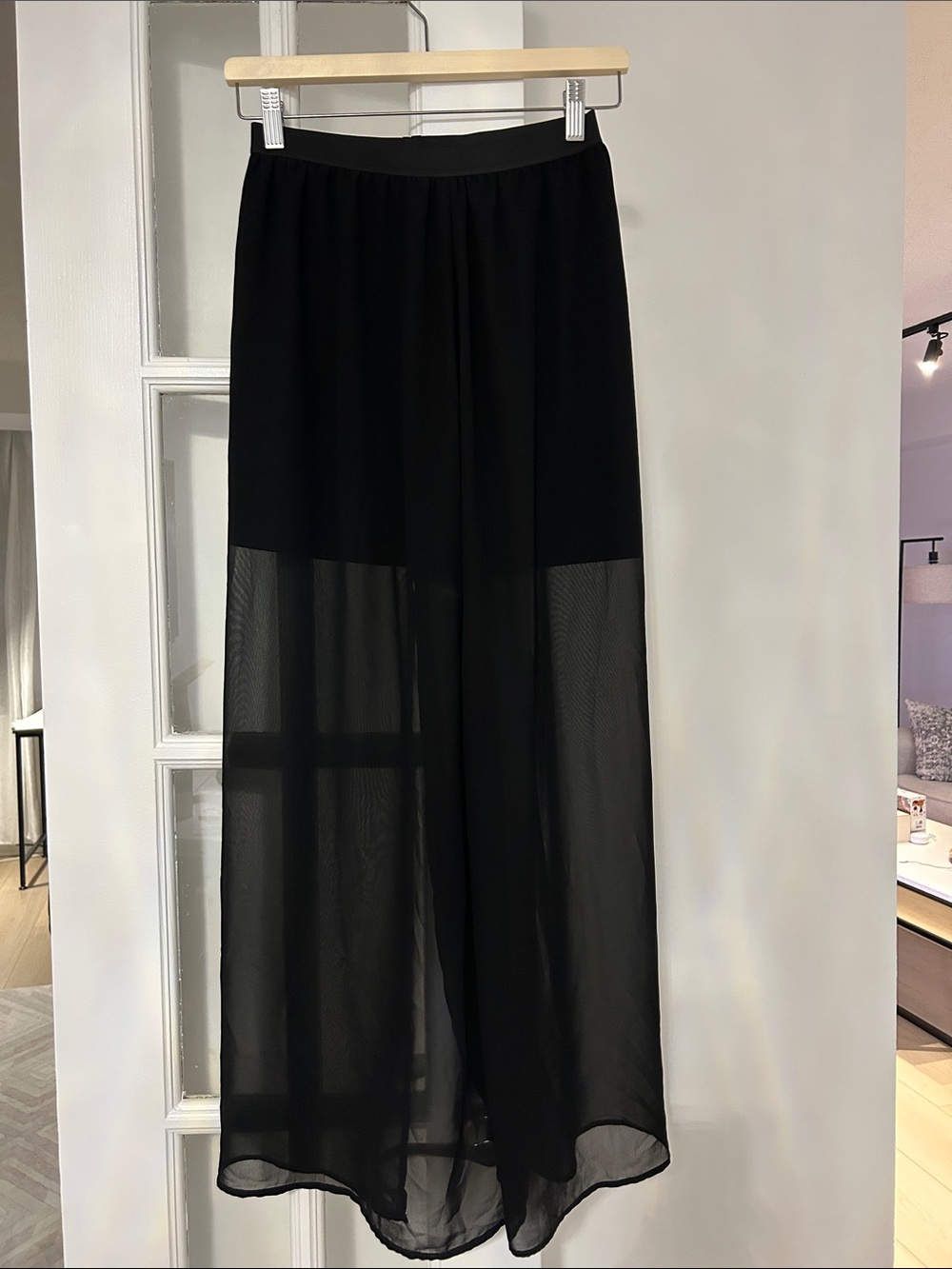 Sheer Black Dress
